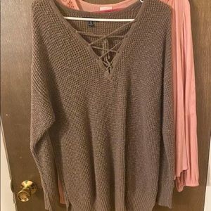 American Eagle sweater size XXL.